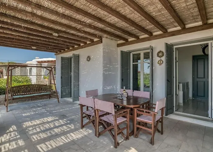 Anna With Seaview Of Naxos Prázdninový dům Isterni (Paros)